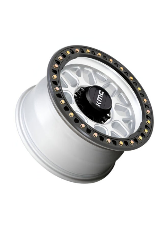 كي ام سي كم 549 GRS 17×8.5 8×165.1 ET00 CB125.1 مشغول / حافة سوداء ساتان - Image 3